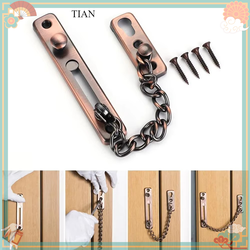Security Chain Door - Deurketting met slot, deurborgketting, kinderveiligheid, beveiliging,