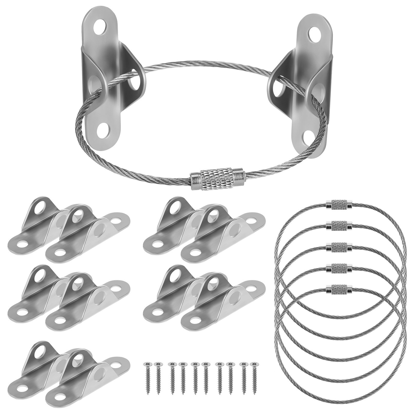 6 sets meubelwandankers, anti- - Earthquake Anchor Strap recensie en prijs
