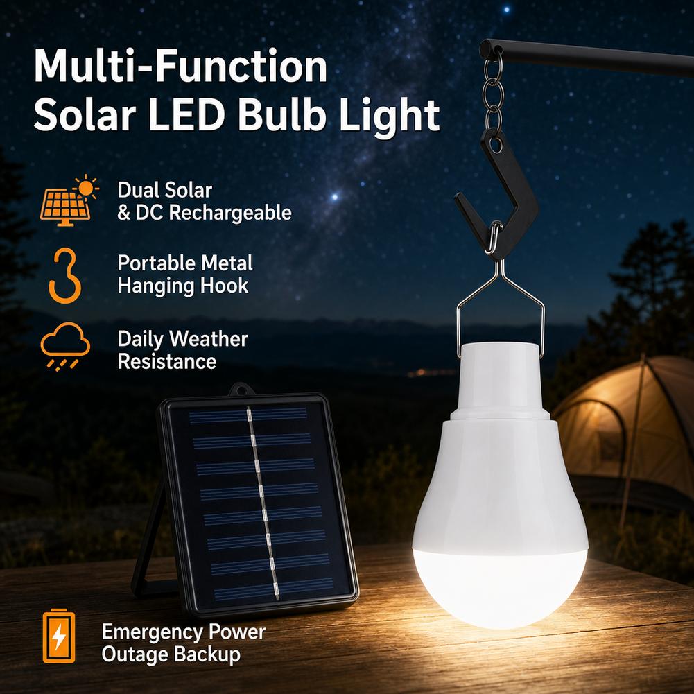 Zonne-LED-lamp IP65 waterdicht - Power Outage Light recensie en prijs