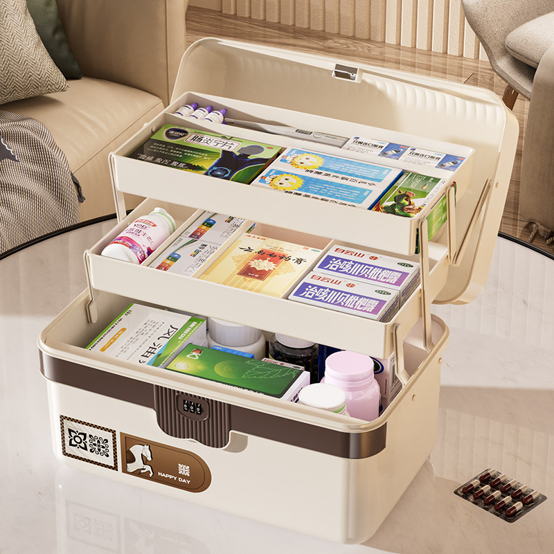 Vergrendelde medicijndoos met  - Medicine Cabinet Lock recensie en prijs