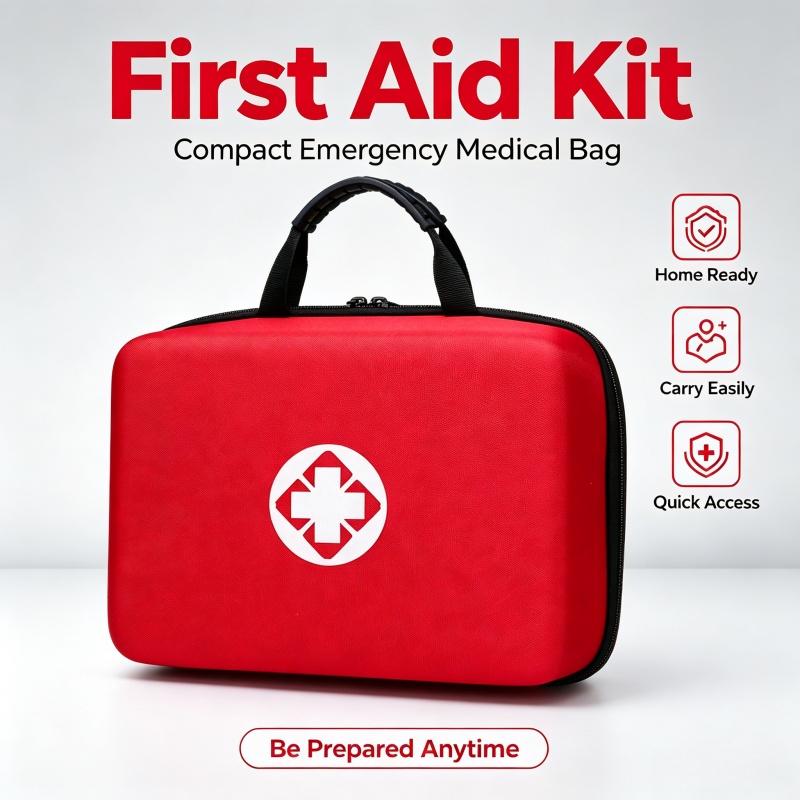 Draagbare EHBO-koffer met hard - First Aid Bag Kit recensie en prijs